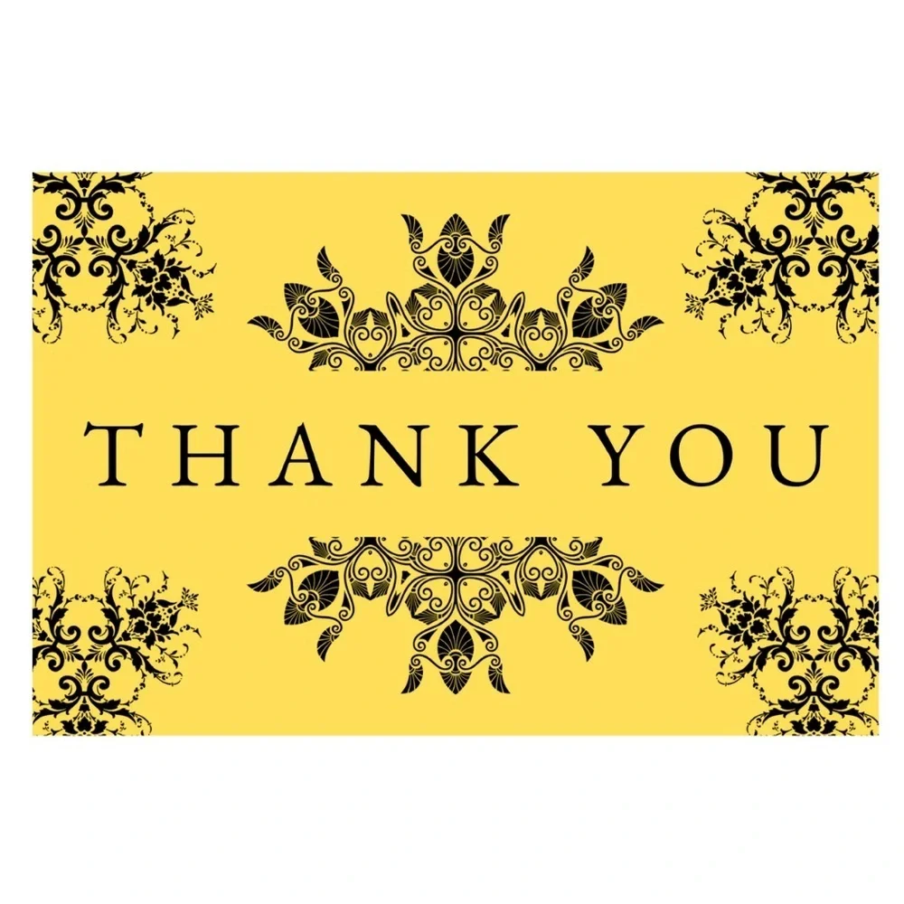 Set of 10 Thank You Cards